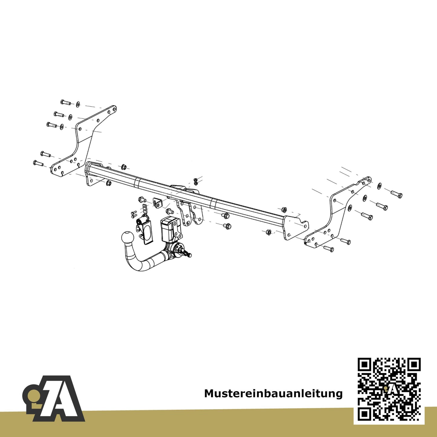 Renault Austral 5-Türer (SUV) ab 09.2022 HHN BRiNK Anhängerkupplung mit JAEGER Elektrosatz