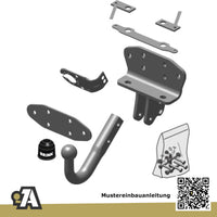 Toyota Land Cruiser V8 5-Türer (Geländewagen) 03.2008-12.2020 J20 BRiNK Anhängerkupplung mit JAEGER Elektrosatz