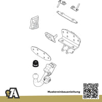 Toyota Land Cruiser V8 5-Türer (Geländewagen) 03.2008-12.2020 J20 BRiNK Anhängerkupplung mit JAEGER Elektrosatz