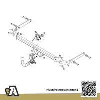 Toyota Corolla Cross 5-Türer (SUV) ab 09.2022 G1 / G_1 BRiNK Anhängerkupplung mit JAEGER Elektrosatz