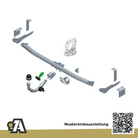 Renault Kangoo Express Bus / Kasten 05.2013-04.2021 FW_ BRiNK Anhängerkupplung mit JAEGER Elektrosatz