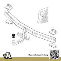 VW Touareg 5-Türer (SUV) 01.2003-11.2004 7L BRiNK Anhängerkupplung mit JAEGER Elektrosatz