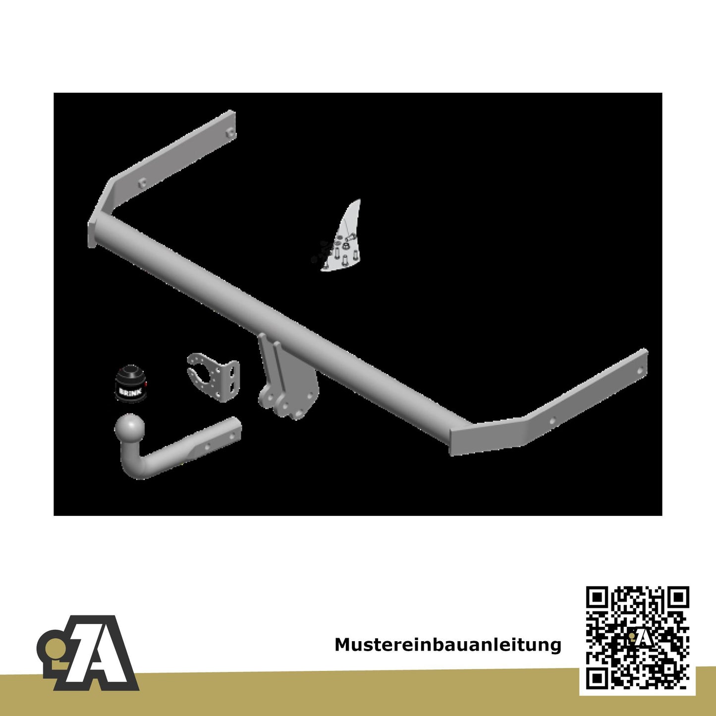 Seat Toledo 5-Türer (Fließheck) 03.2013-05.2015 KG BRiNK Anhängerkupplung mit JAEGER Elektrosatz
