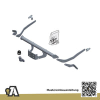 Citroen Berlingo III Kombi / Kasten ab 09.2018 K9 L2 - Länge: 4753mm BRiNK Anhängerkupplung mit JAEGER Elektrosatz