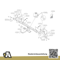 Citroen C4 X 5-Türer (SUV) ab 10.2022 BD / BE / BF BRiNK Anhängerkupplung mit JAEGER Elektrosatz