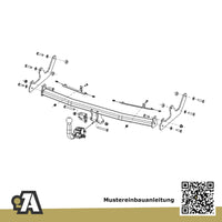 Dacia Sandero 5-Türer (Fließheck) ab 01.2021 - BRiNK Anhängerkupplung mit JAEGER Elektrosatz