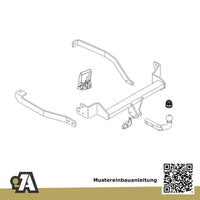 Citroen C8 5-Türer (Van) 11.2005-08.2014 EA_ / EB_ BRiNK Anhängerkupplung mit JAEGER Elektrosatz