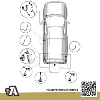 Fiat Doblo 5-Türer (Hochdachkombi) 02.2010-09.2022 152 / 263 BRiNK Anhängerkupplung mit JAEGER Elektrosatz