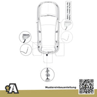 Seat Leon ST 5-Türer (Kombi) 06.2014-10.2019 5F8 BRiNK Anhängerkupplung mit JAEGER Elektrosatz