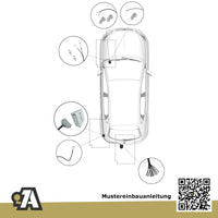 Seat Ibiza ST 5-Türer (Kombi) 08.2015-05.2017 6P8 BRiNK Anhängerkupplung mit JAEGER Elektrosatz