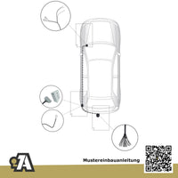 Seat Ibiza V 5-Türer (Fließheck) ab 06.2017 KJ1 BRiNK Anhängerkupplung mit JAEGER Elektrosatz
