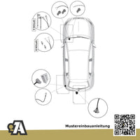 Skoda Karoq 5-Türer (SUV) ab 09.2017 NU7 BRiNK Anhängerkupplung mit JAEGER Elektrosatz