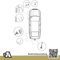Skoda Superb 4/5-Türer (Limo & Kombi) ab 06.2015 3V BRiNK Anhängerkupplung mit JAEGER Elektrosatz