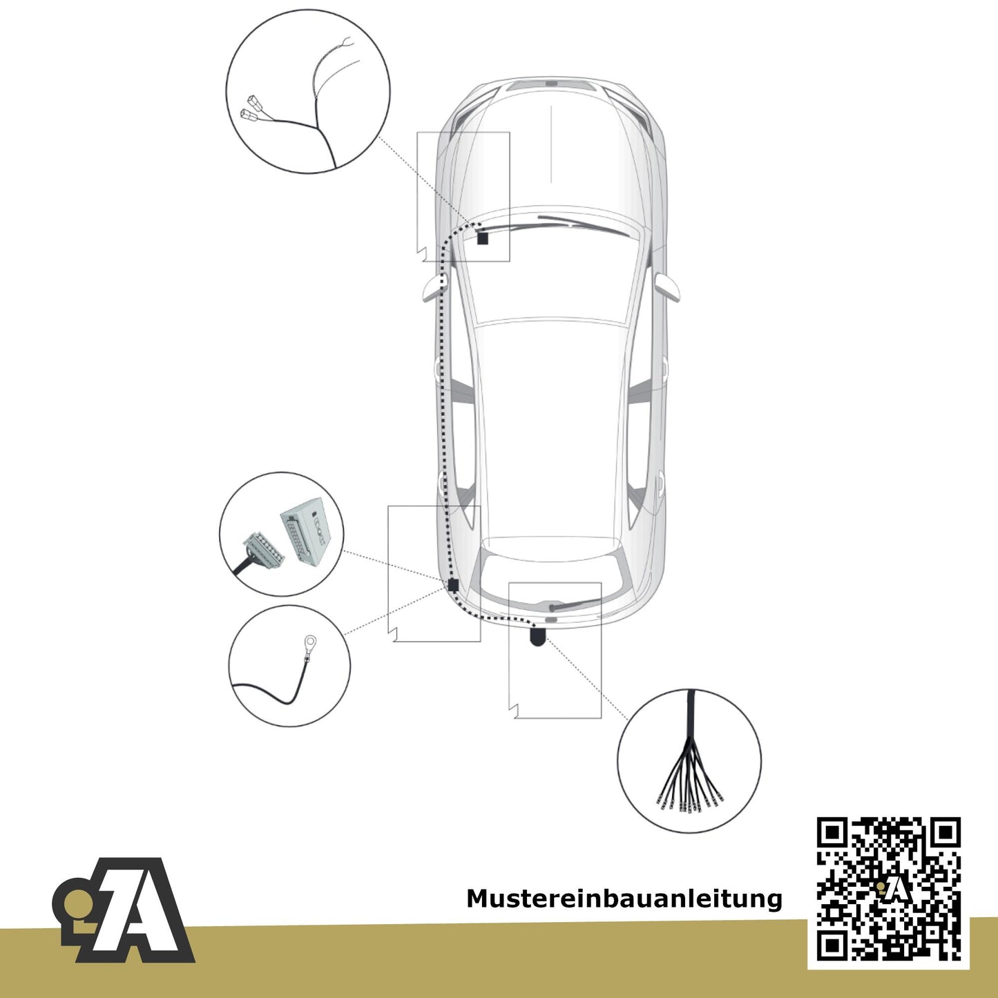 Skoda Fabia Fließheck 5-Türer (Fließheck) ab 11.2021 PJ3 BRiNK Anhängerkupplung mit JAEGER Elektrosatz