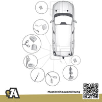 Toyota RAV4 5-Türer (SUV) ab 12.2018 A5 / H5 BRiNK Anhängerkupplung mit JAEGER Elektrosatz