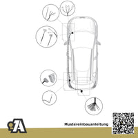 Toyota Proace City / Verso 5-Türer (Kompaktvan) ab 12.2019 Länge 4753mm BRiNK Anhängerkupplung mit JAEGER Elektrosatz