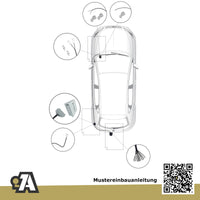 VW Polo VI 5-Türer (Fließheck) 09.2017-08.2021 AW BRiNK Anhängerkupplung mit JAEGER Elektrosatz