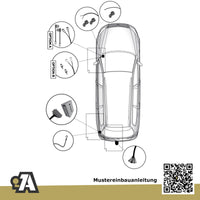 VW Touran II 5-Türer (Kompaktvan) ab 09.2015 5T1 BRiNK Anhängerkupplung mit JAEGER Elektrosatz