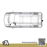 VW Crafter Bus / Kasten mit Trittstufe ab 03.2017 SY_ BRiNK Anhängerkupplung mit JAEGER Elektrosatz