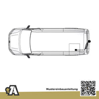 VW Crafter Bus / Kasten mit Trittstufe ab 03.2017 SY_ BRiNK Anhängerkupplung mit JAEGER Elektrosatz