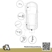 Renault Espace V 5-Türer (Kompaktvan) 11.2019-05.2023 JR ORIS Anhängerkupplung mit JAEGER Elektrosatz
