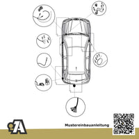 Seat Ibiza 3/5-Türer (Fließheck) 07.2008-07.2015 6J1 / 6J5 ORIS Anhängerkupplung mit JAEGER Elektrosatz