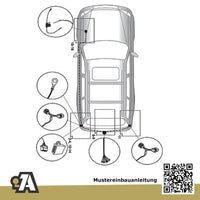 Jeep Cherokee 5-Türer (SUV) 04.2008-10.2013 KK BRiNK Anhängerkupplung mit JAEGER Elektrosatz
