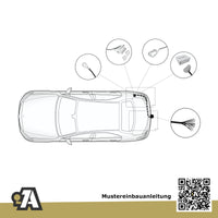 Mercedes E-Klasse Kombi 5-Türer (Kombi) 10.2016-08.2023 S213 ORIS Anhängerkupplung mit JAEGER Elektrosatz