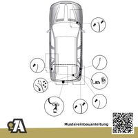BMW X1 E84 5-Türer (Geländewagen) 10.2009-07.2015 E84 Westfalia-Automotive mit JAEGER Elektrosatz