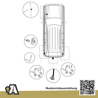 Jeep Patriot 5-Türer (SUV) 02.2011-12.2017 PK / MK74 BRiNK Anhängerkupplung mit JAEGER Elektrosatz
