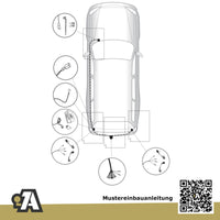 Kia Sorento 5-Türer (SUV) 10.2009-09.2012 XM BRiNK Anhängerkupplung mit JAEGER Elektrosatz