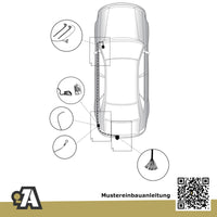 Opel Meriva 5-Türer (Minivan) 06.2010-08.2017 B - S10 Westfalia-Automotive mit JAEGER Elektrosatz