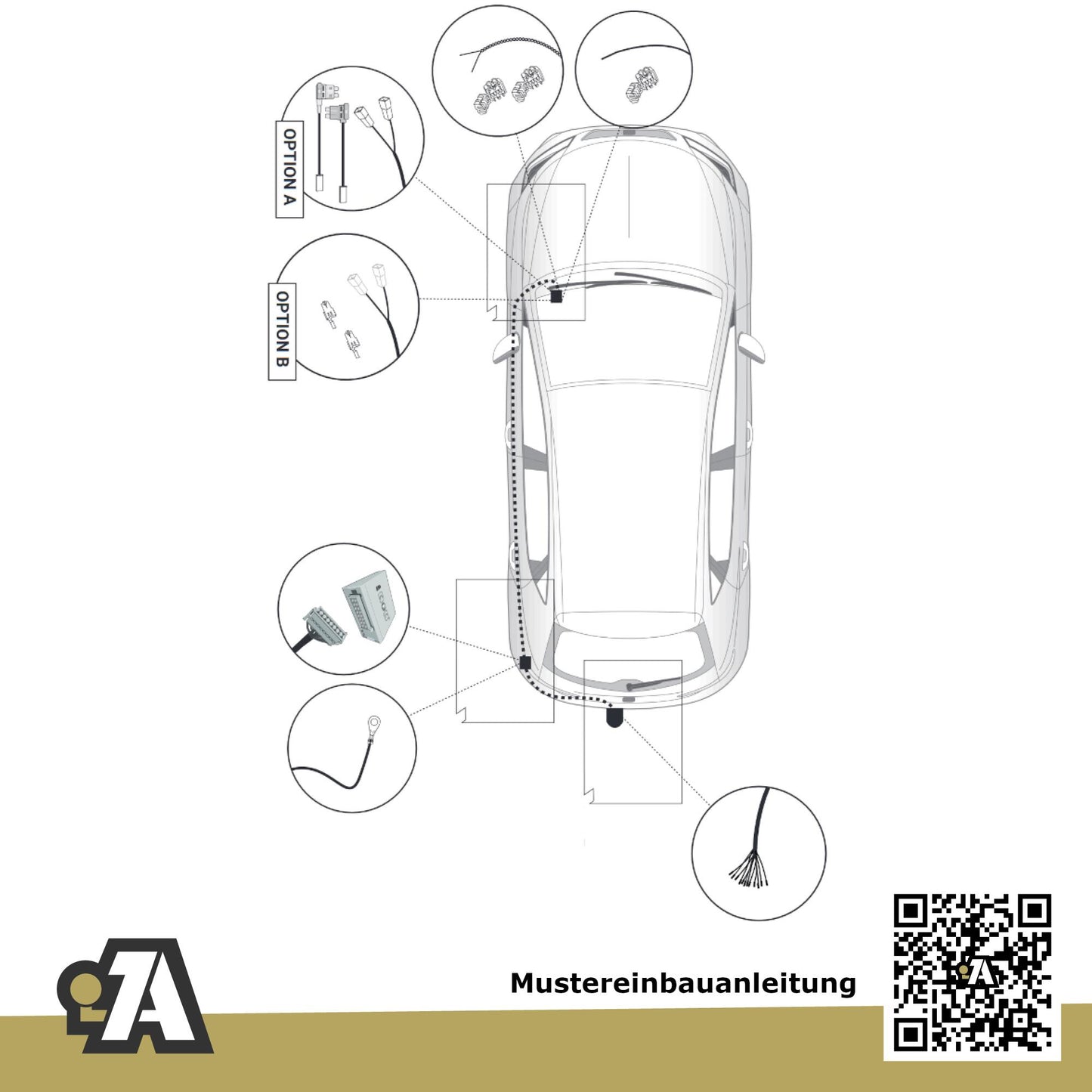 Skoda Fabia Fließheck 5-Türer (Fließheck) ab 11.2021 PJ3 Westfalia-Automotive mit JAEGER Elektrosatz