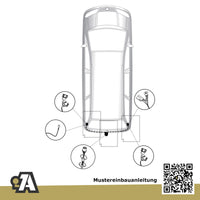 VW Sharan 5-Türer (Kompaktvan) 06.2000-08.2010 7M Westfalia-Automotive mit JAEGER Elektrosatz