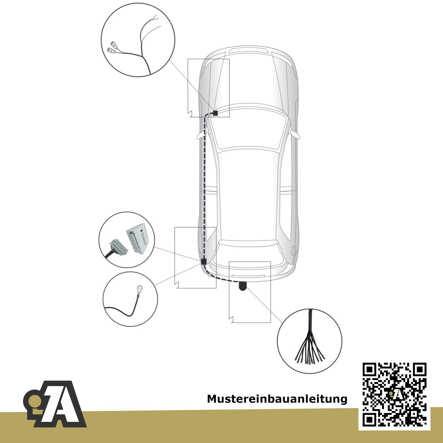 VW Polo VI 5-Türer (Fließheck) ab 09.2021 AW Westfalia-Automotive mit JAEGER Elektrosatz