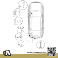 Audi A3 2-Türer (Cabriolet) 02.2014-06.2016 8V7 BRiNK Anhängerkupplung mit JAEGER Elektrosatz