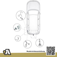 Audi Q7 5-Türer (SUV) 07.2015-08.2023 4M BRiNK Anhängerkupplung mit JAEGER Elektrosatz
