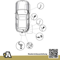 BMW 1er F20/F21 3/5-Türer (Fließheck) 09.2011-02.2014 F20 / F21 BRiNK Anhängerkupplung mit JAEGER Elektrosatz