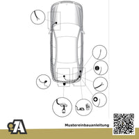 BMW X3 F25 5-Türer (Geländewagen) 11.2010-03.2014 F25 BRiNK Anhängerkupplung mit JAEGER Elektrosatz