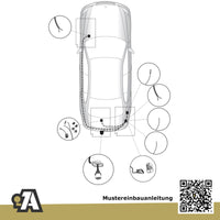 BMW X3 F25 5-Türer (Geländewagen) 11.2010-03.2014 F25 BRiNK Anhängerkupplung mit JAEGER Elektrosatz