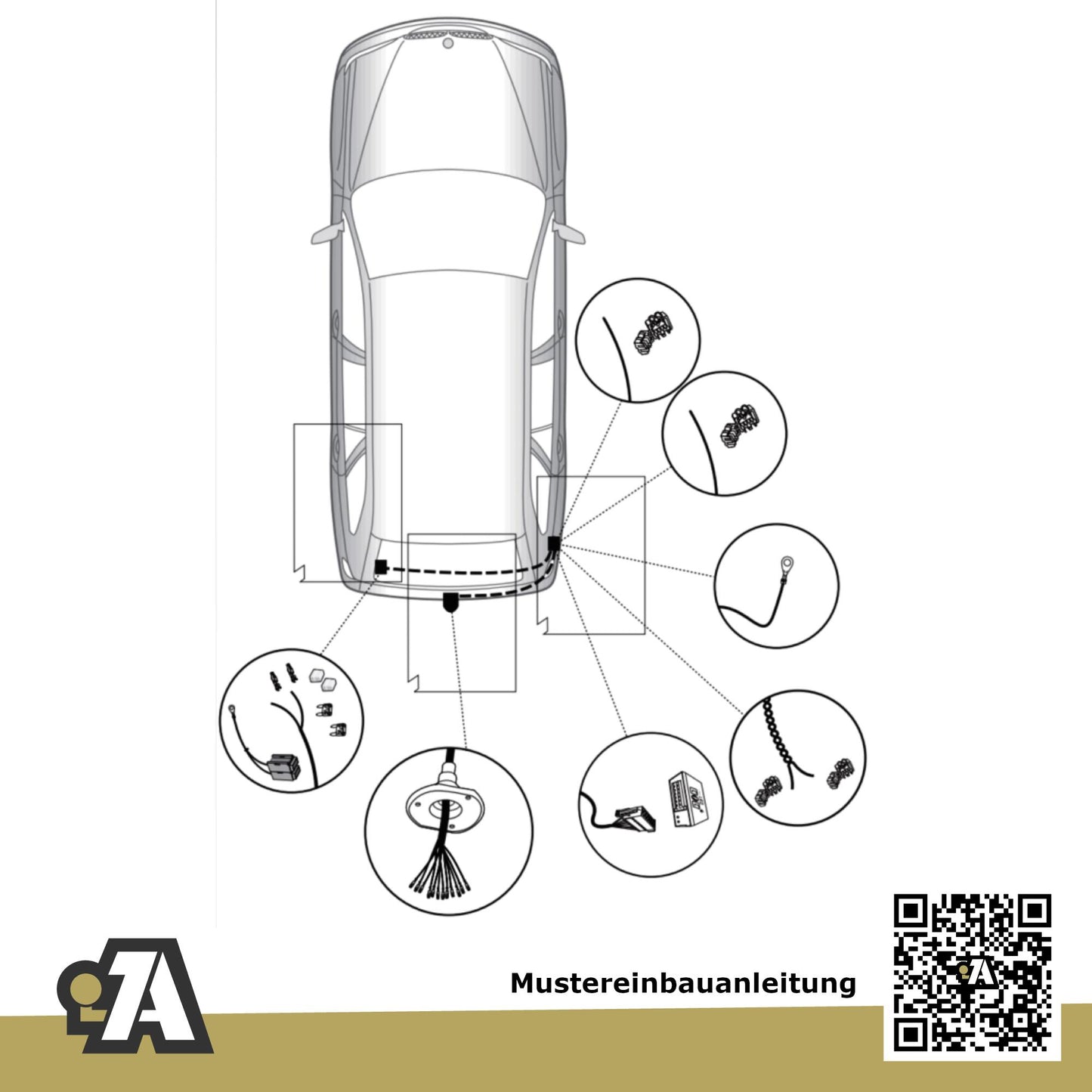 BMW X5 F15 5-Türer (Geländewagen) 11.2013-10.2018 F15 BRiNK Anhängerkupplung mit JAEGER Elektrosatz
