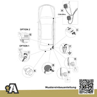 BMW 3er F30 4-Türer (Limousine) 02.2012-02.2014 F30 BRiNK Anhängerkupplung mit JAEGER Elektrosatz