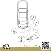 BMW 2er F22 Coupe 2-Türer (Coupe) 03.2014-07.2021 F22 BRiNK Anhängerkupplung mit JAEGER Elektrosatz