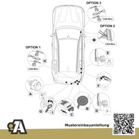 BMW X4 G02 5-Türer (Geländewagen) ab 08.2018 G02 BRiNK Anhängerkupplung mit JAEGER Elektrosatz