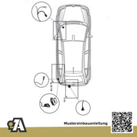 Citroen C4 Picasso & Grand 5-Türer (Kompaktvan) 10.2006-09.2013 UD_ / UA_ BRiNK Anhängerkupplung mit JAEGER Elektrosatz