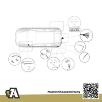 Fiat Tipo 4-Türer (Limousine) ab 06.2016 356 BRiNK Anhängerkupplung mit JAEGER Elektrosatz