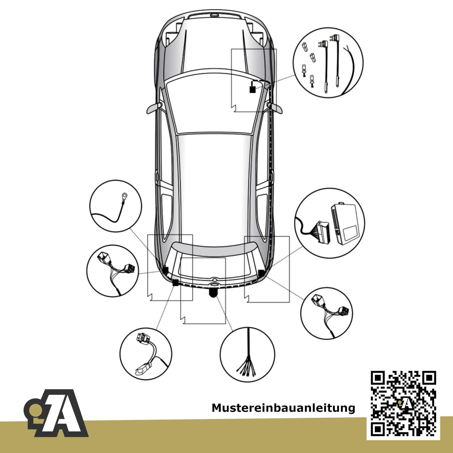 Ford Fiesta 3/5-Türer (Fließheck) 10.2008-12.2012 JA8 BRiNK Anhängerkupplung mit JAEGER Elektrosatz