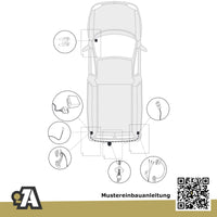 Ford Transit/Tourneo Connect Kastenwagen 01.2003-12.2013 BRiNK Anhängerkupplung mit JAEGER Elektrosatz