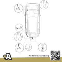 Ford Focus III Fließheck 5-Türer (Fließheck) 04.2011-03.2018 DYB BRiNK Anhängerkupplung mit JAEGER Elektrosatz