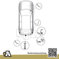 Ford Kuga II 5-Türer (Sport-SUV) 02.2013-12.2019 DM2 BRiNK Anhängerkupplung mit JAEGER Elektrosatz